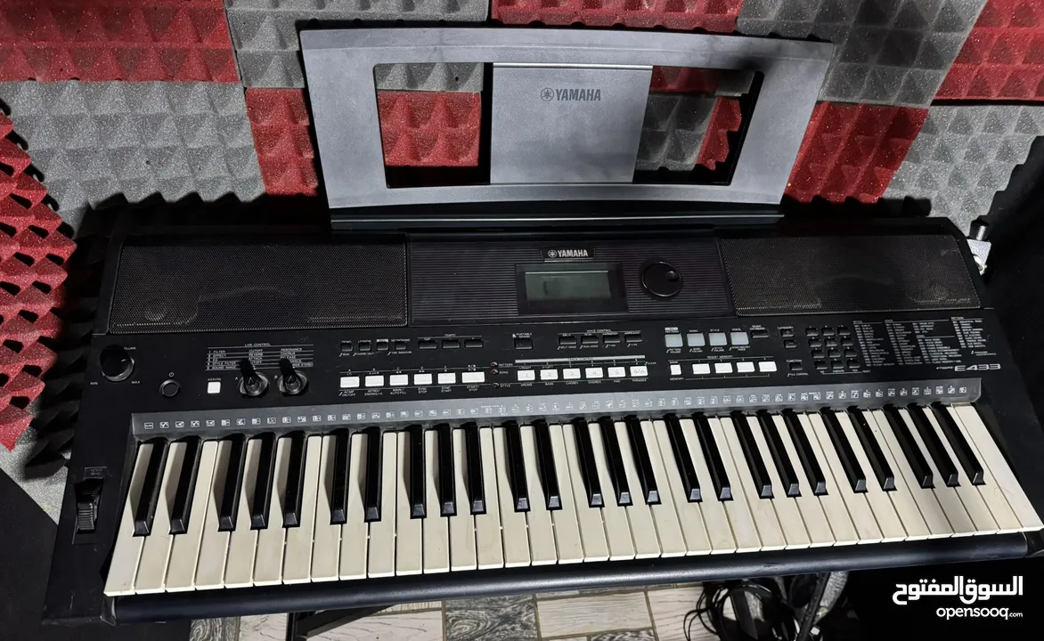 ياماها PSR-E433 للبيع بسعر ممتاز  Yamaha in good condition