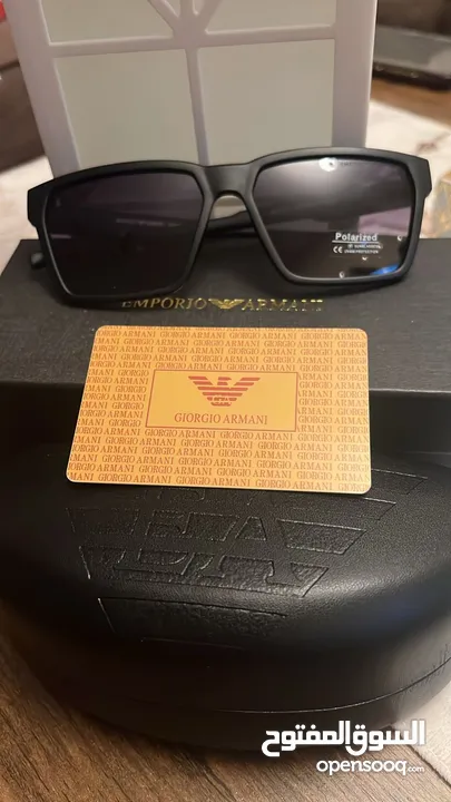 نظارات Cartier وRay-Ban وMontblanc بعدسات polarized وتصاميم فخمة.