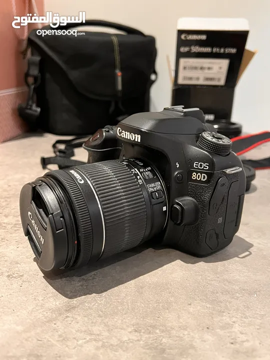 Canon 80D with 50mm f1.8