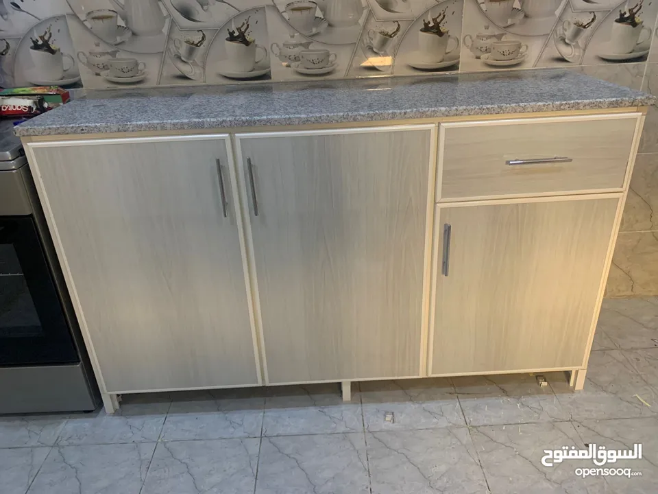 aluminium kitchen cabinet new making and sale