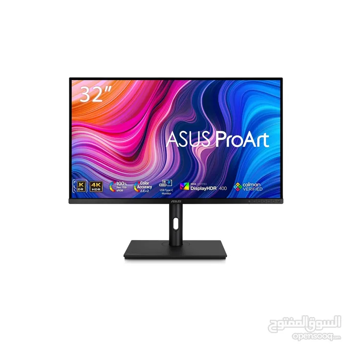 شاشه ممتازه للتصميم و الألعاب ASUS ProArt Display 32" 4K HDR Computer Monitor (PA329)