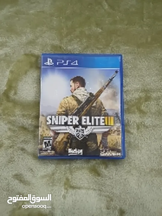 ps4 controller and ps4 sniper elite 3 game