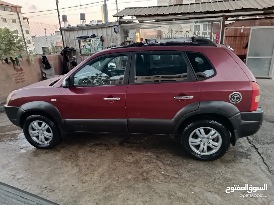 هونداي توسان موديل 2007 جيب الصلى على النبي مش ناقصو شي ترخيص جديد