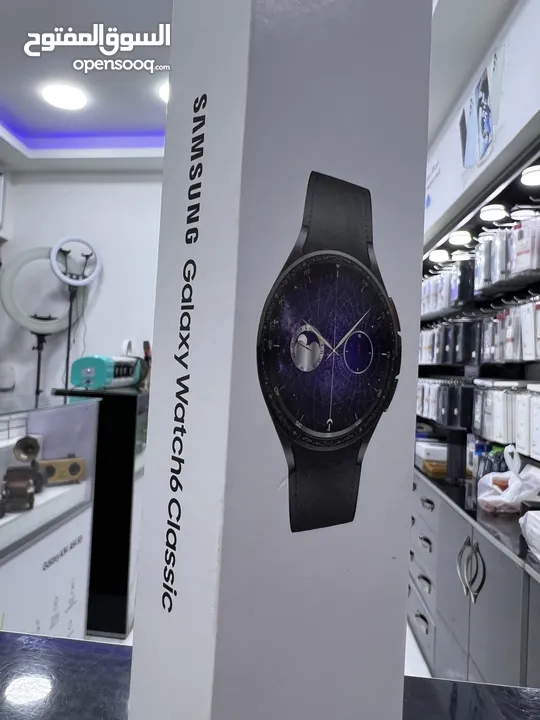 Samsung Watch 6 Classic Astro Edition  سامسونج جالاكسي ساعة 6 كلاسيك استروا ايديشن 47 مم باللون اسود