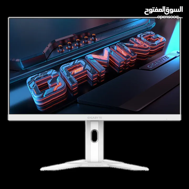 GIGABYTE M27QA ICE 27-inch QHD 2K Super Speed IPS 180Hz Gaming Monitor - VESA Display HDR400 شاشة