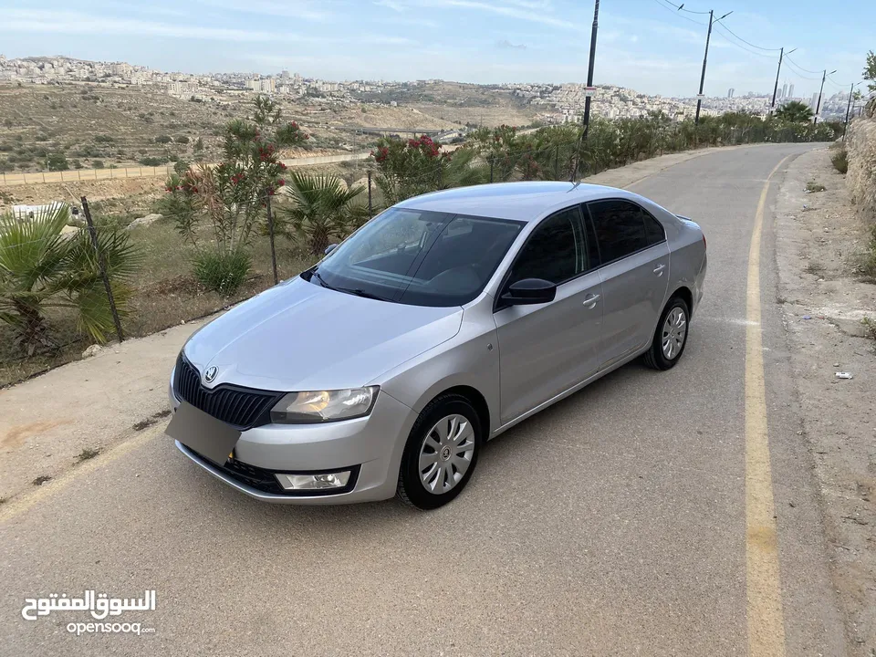 سكودا رابيد2015للبيع