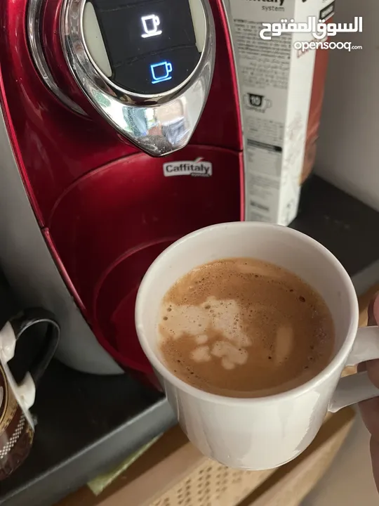 ماكينة قهوة كبسولات caffitaly الاصلية