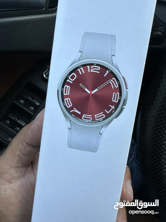 ساعة Samsung Watch 6 Classic 43mm جديدة مسكره