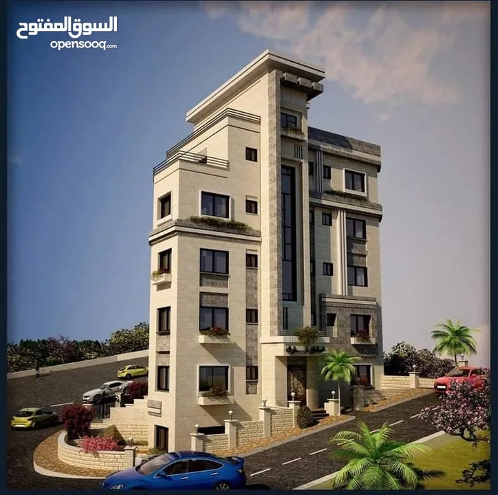عماره للبيع مكونه من 6طوابق كل طابق شقه واحده فقط طابو مستقل تنازل فوري من المالك مباشره