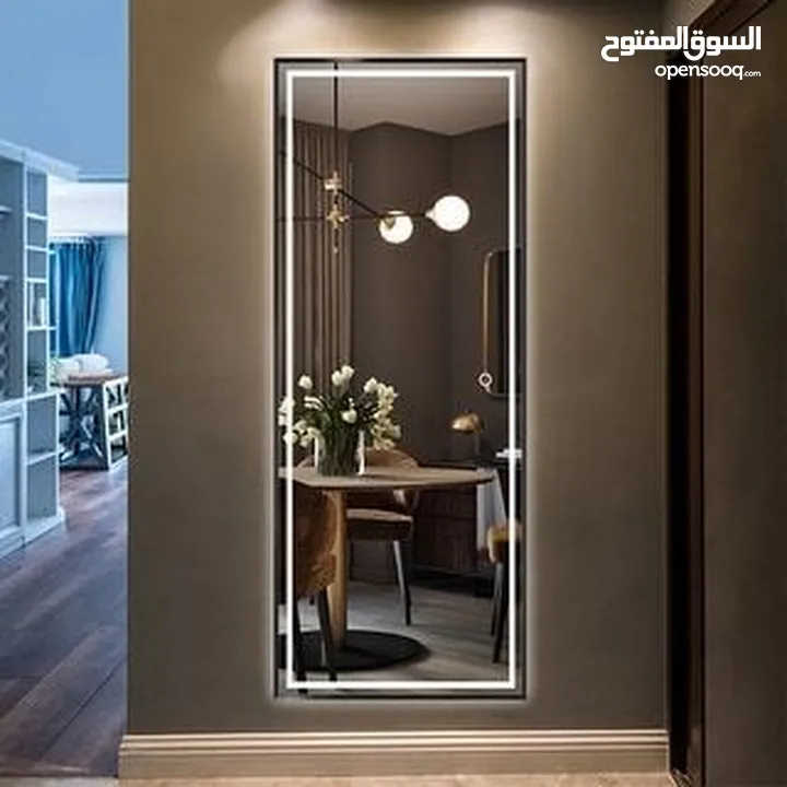 زجاج مرايا سيكوريت تفصيل وتركيب جميع انواع الزجاج وديكورات مرايا المداخل مع الاضاءة