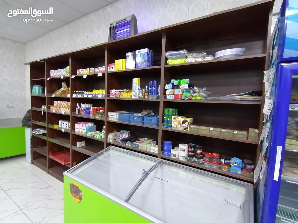 معدات تجهيز سوبر ماركت ومحلات الالبان و الدواجن