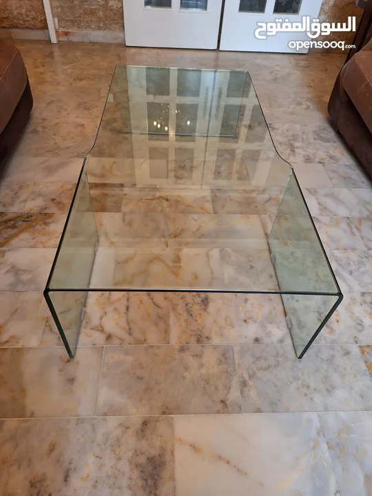 saloon glass table