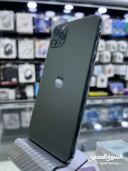 iPhone 11 Pro Max 256 GB ايفون 11 برو  ماكس مستعمل بحالة الوكالة غير مفتوح او مصلح  ( كفالة محل 14 )