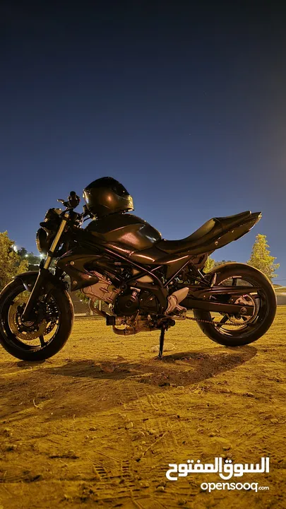دراجه سوزوكي sv 650 موظيل 2017