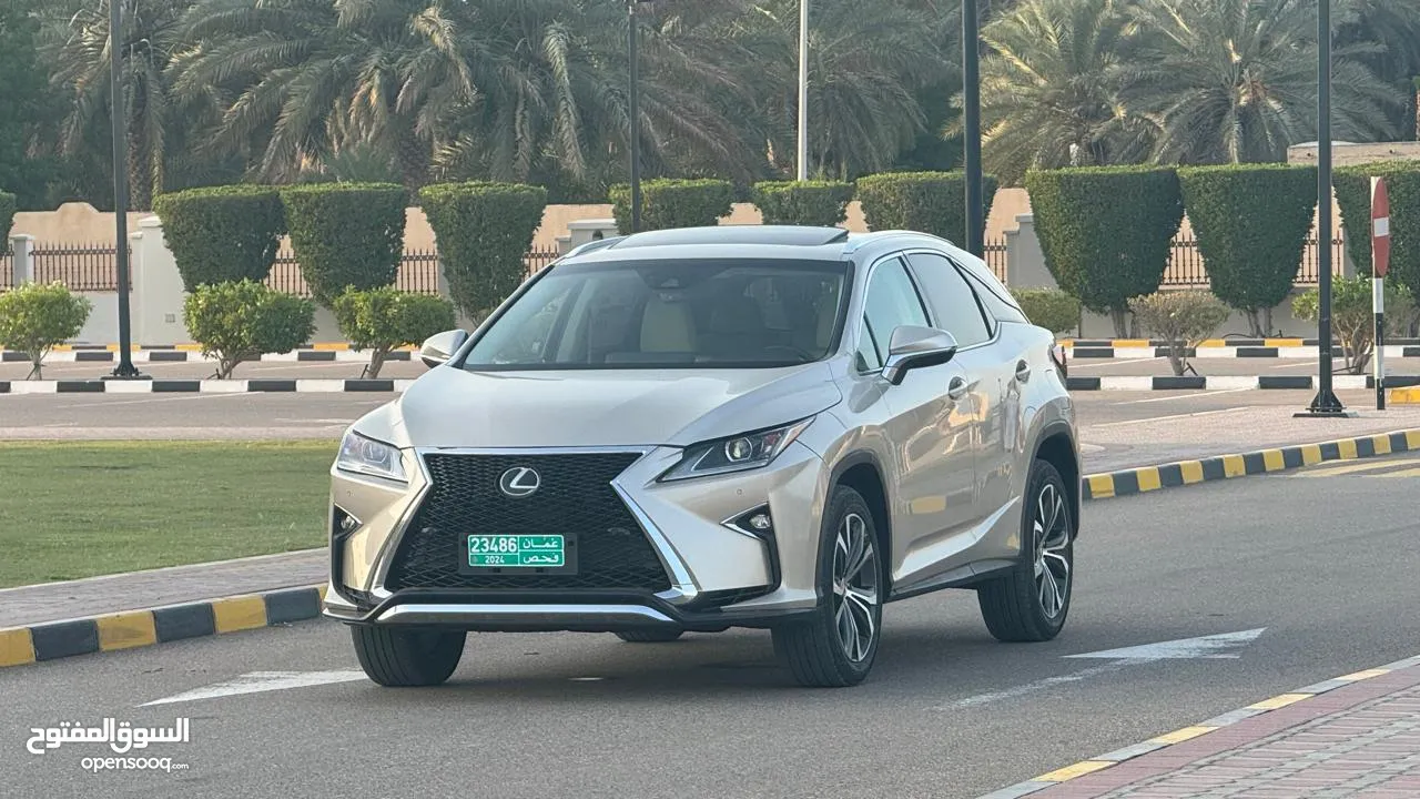 Lexus Rx 350 فورويل 2017 شاصي سليم 100/100