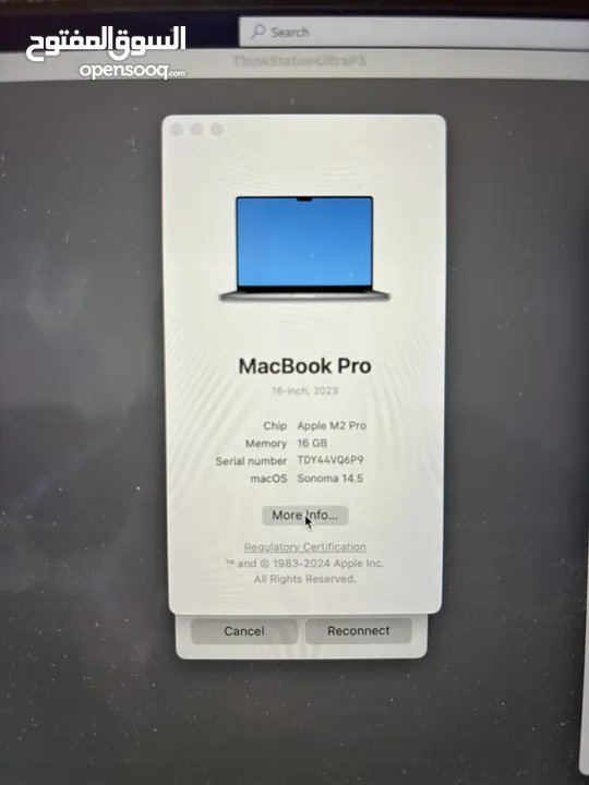 Macbook Pro M2 16”