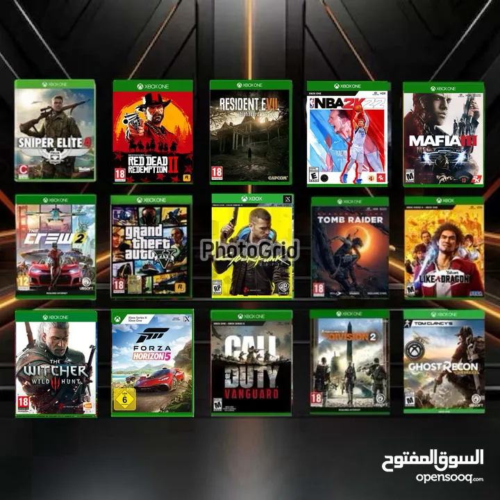 Xbox series x & one x/s Game CD’s أقراص ألعاب إكس بوكس سيريس & ون