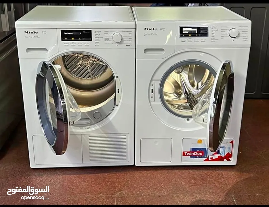 Miele latest model 9kg washer and 9kg Dryer set saprate saprate