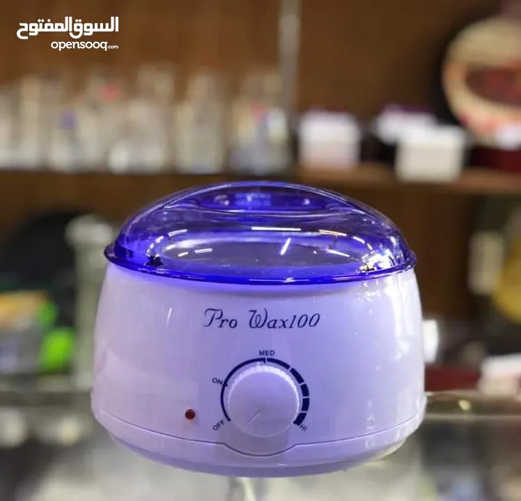 جهاز برو واكس تسخين الشمع و الواكس مع واكس شمع ازالة الشعر وعيدان اصلي ومكفول طنجره اذابه الشمع