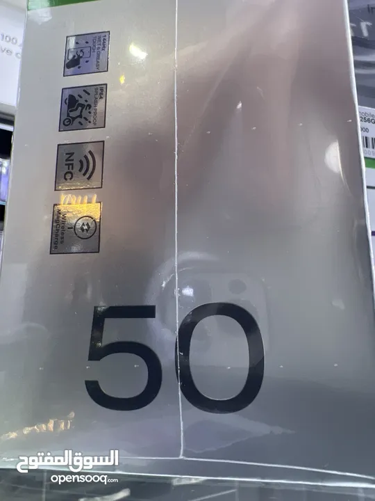 Infinix Note 50 ( 256 GB / 16 RAM)  انفنكس نوت 50 الجديد كليا  بكفالة الوكيل الرسمي في الاردن سنة
