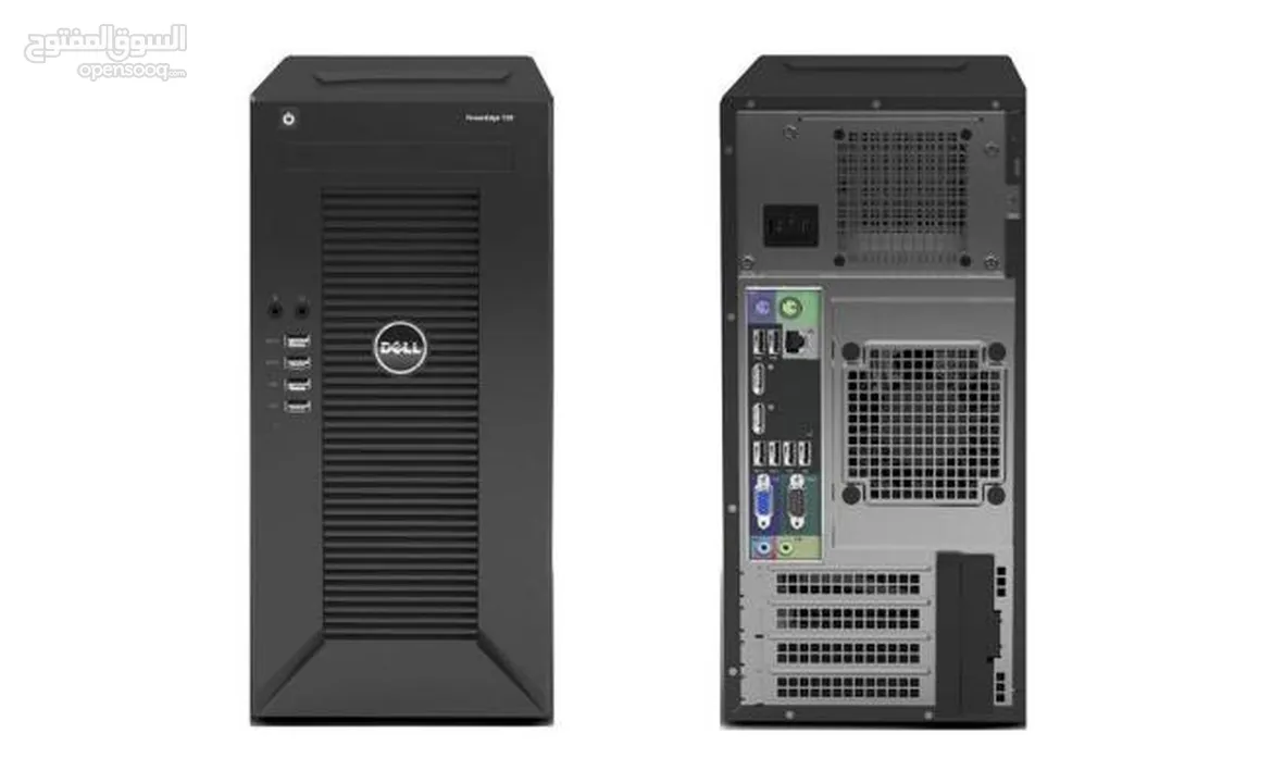 Dell PowerEdge T30 tower Server - 1 x Intel Xeon E3-1225 v5 Quad- 2TB HHD  32GB SSD 512 m.2 NVME