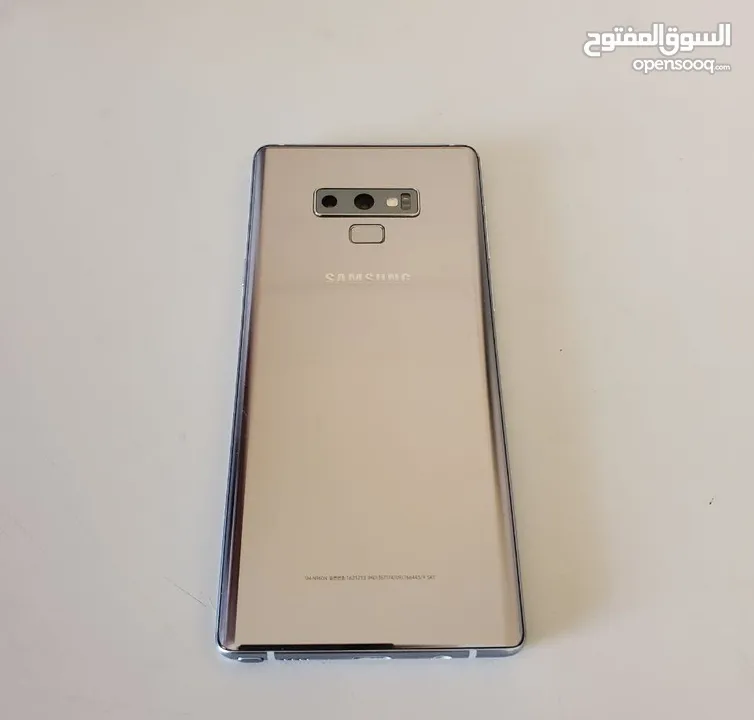 هاتف سامسونج جالاكسي نوت 9 بحالة ممتازة - Samsung Galaxy Note 9 phone in excellent condition