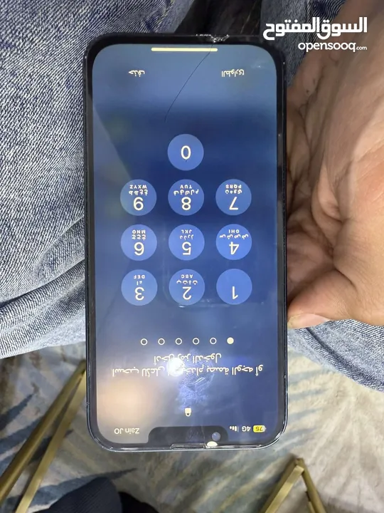 iPhone 13 نظيف جداً – بسعر285دينار مساحه 128 للبدل أو البيع