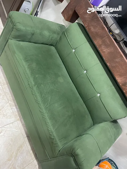 طقم كورنر اخضر