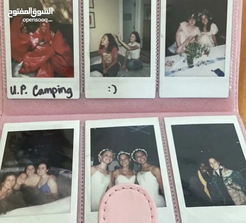 كاميرا Instax لون الأبيض والأزرق