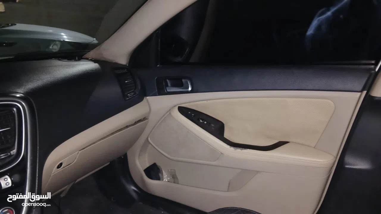 كيا ابتما 2015 ابيض فل اضافات