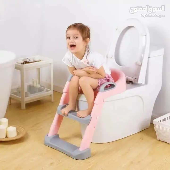 كرسي حمام الطفل القابل للطي ومانع للانزلاق  
