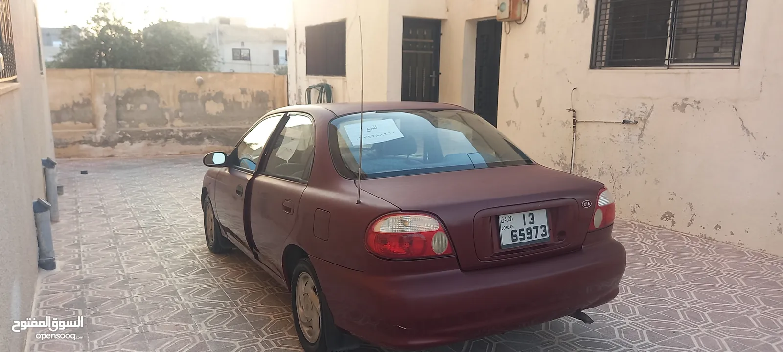 كيا سيفيا تو جير عادي موديل 1997 فحص كامل ترخيص جديد مالك اول من الحره