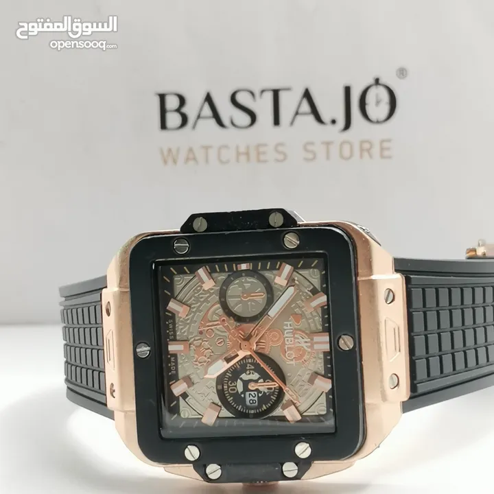 متوفر كساتك للساعات الهوبلت.... جلد... ربر.... بسعر مناسب