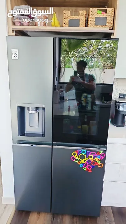 LG latest model instaview refrigerator same like new condition