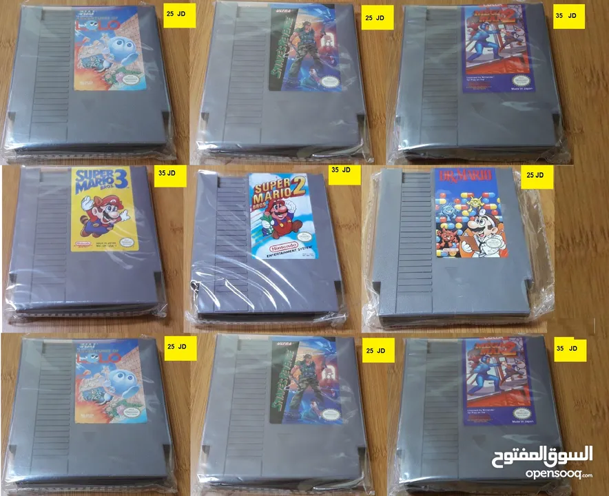 العاب نادرة لهواة التجميع ناينتدو Nintendo Gameboy Sega Sony psp 3ds wii u snes