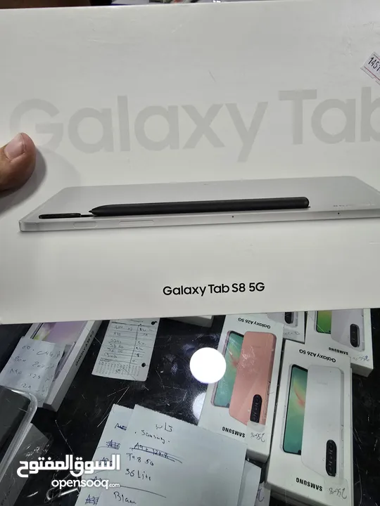 Samsung Tab s8 5G جديد مسكر بسعر مميز