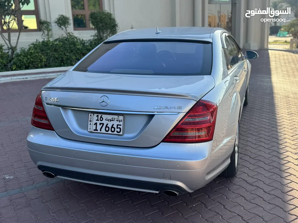 مرسيدس 550s موديل 2006 بدي كت AMG ماشي 120 الف وأرد اليابان شرط الفحص بحالة فوق الممتازة