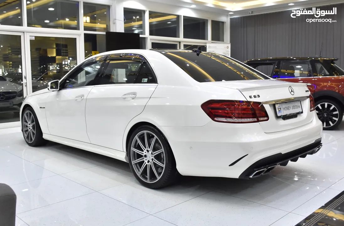 Mercedes Benz E63 AMG ( 2014 Model ) in White Color Japanese Specs