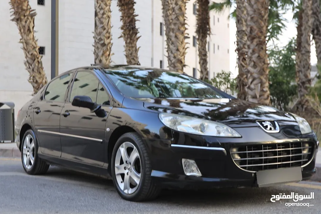 بيجو 407 موديل 2009 فل اوبشن اعلى مواصفات  3000 CC فحص كامل  7 جيد بدون ملاحظات قاطعه مسافه 112 الف
