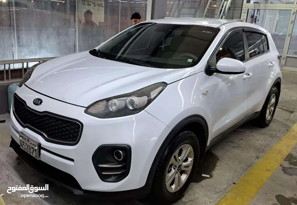KIA SPORTAGE WHITE 2017
