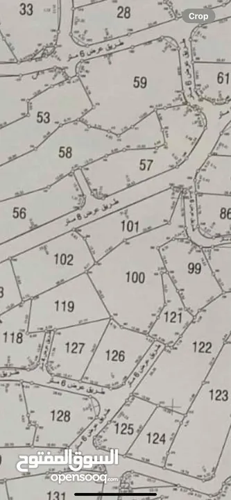 ارض بين نابلس وتل موقع مميز