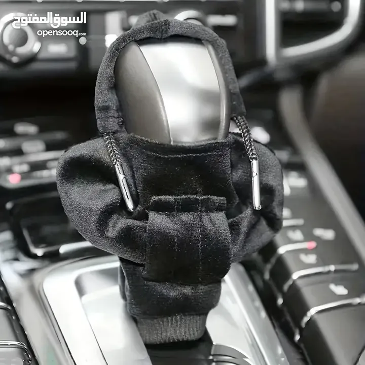 Car Gear Shift Hooded Cover غطاء محرك السيارة والعتاد التحول مقنعين