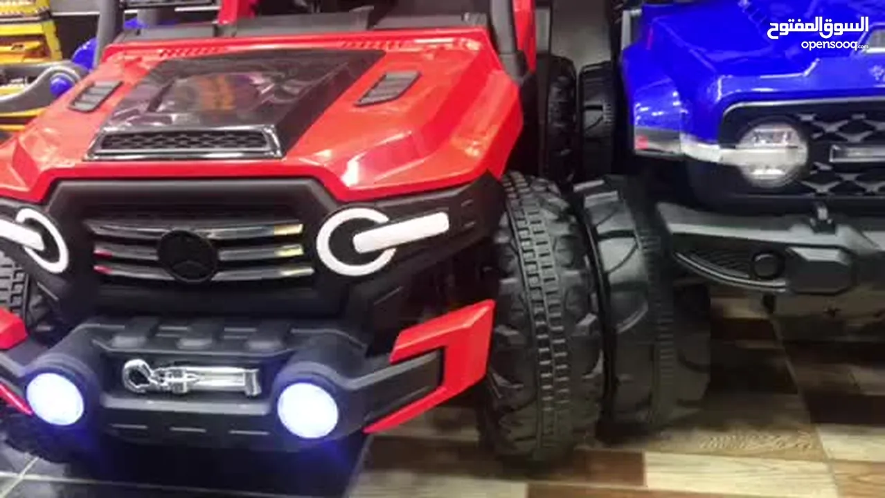 السيارة الكهربائية jeep challenger للاطفال