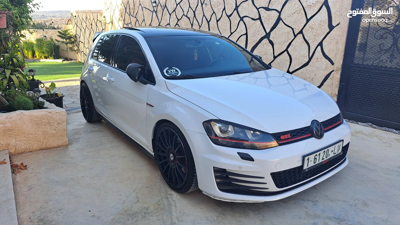 عرررض مغرري حرررق كااااش فقط ككاش golf gti mk7 2000 turbo 245 حصان  مش tsi
