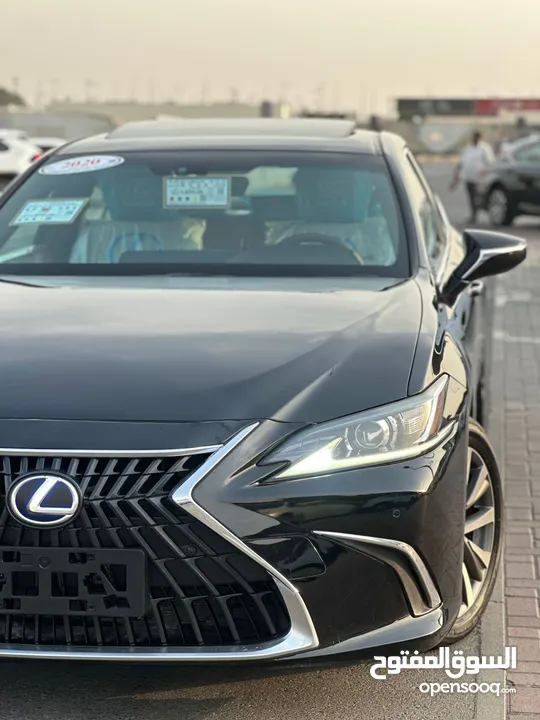 لكزس موديل 2020 خليجي ES300h هيبرد ضمان دخول السعودية
