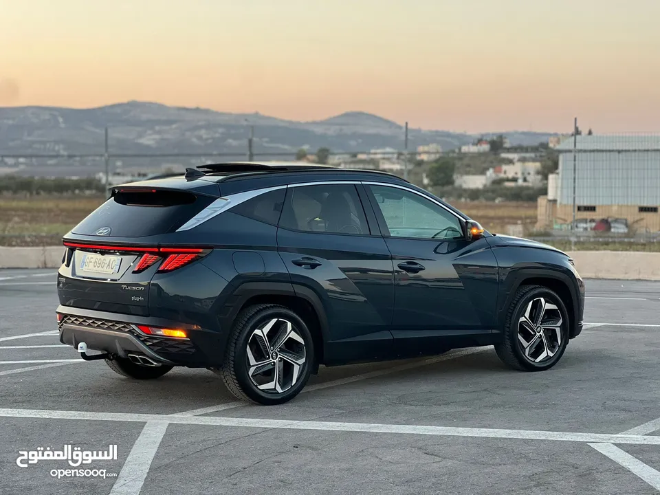 هونداي توسان/2022 Plug In فل الفل فتحة سقف بانوراما  4x4 ///271Hp   ( Haybrid) 1600cc