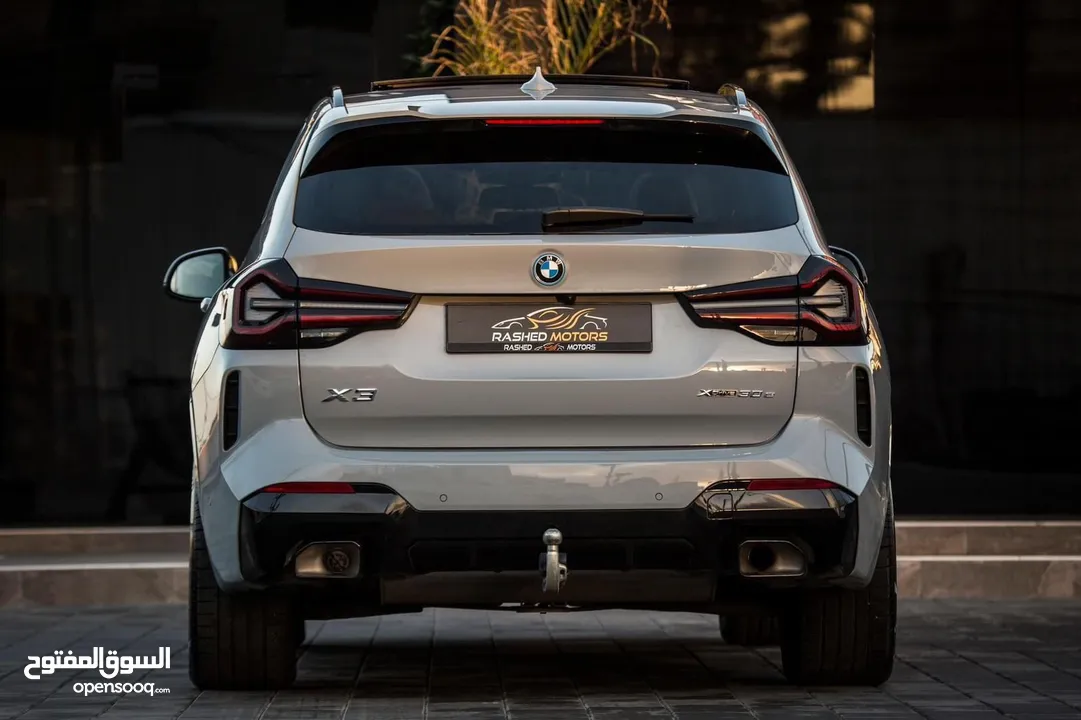 جيب BMW x3 M لون باطوني بنزين وكهرباء