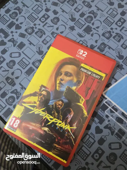 لعبة cyberpunk Nintendo switch 2