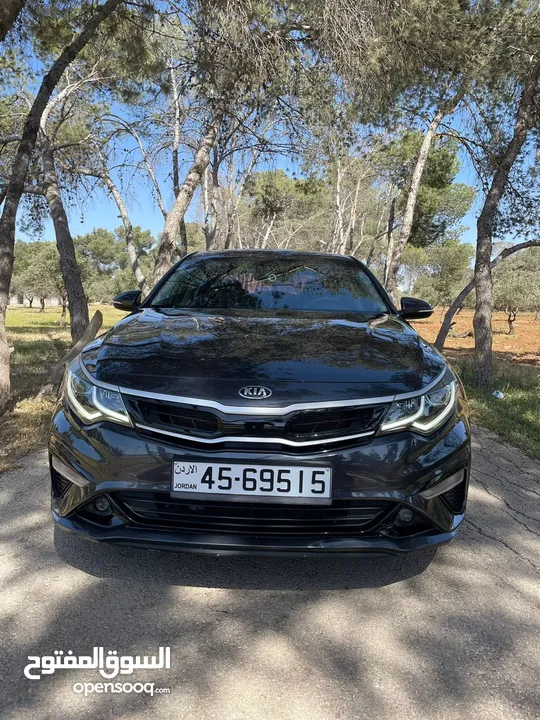 kia k5 وارد كوري  ممشى 55 الف كيلو  فحص كامل