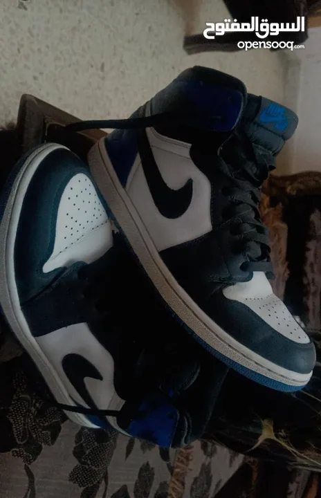 Air Jordan 1 fragment مستعمل استعمال   اصلي original بسيط